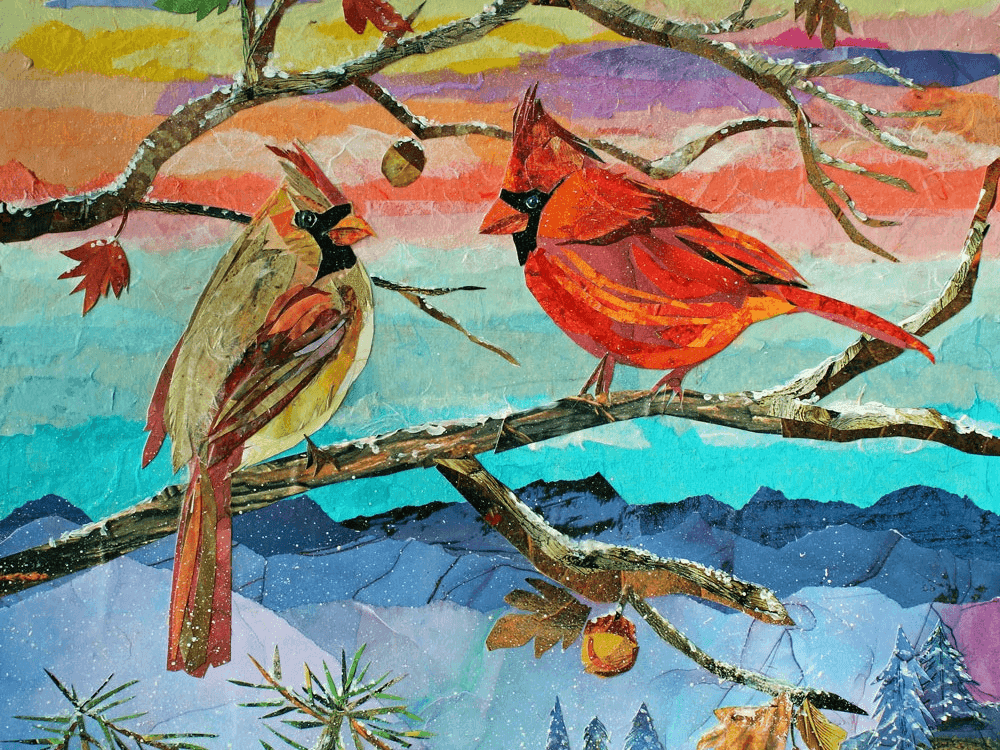 Birds of a Feather - Collage Workshop w/ Li Newton