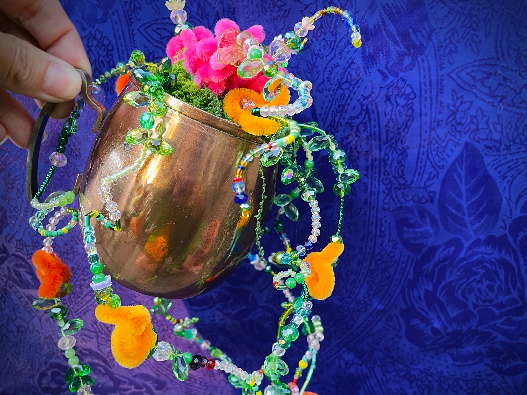 Beaded Plant Sun Catchers class