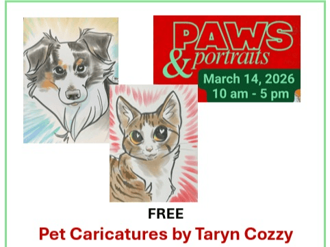 Paws & Portraits - 2nd Saturday