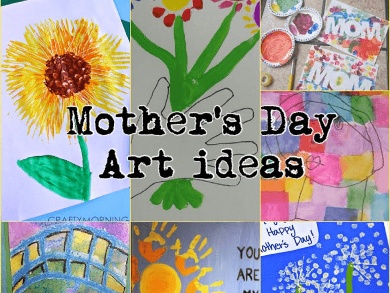 Drop In Mother's Day Collage Fun