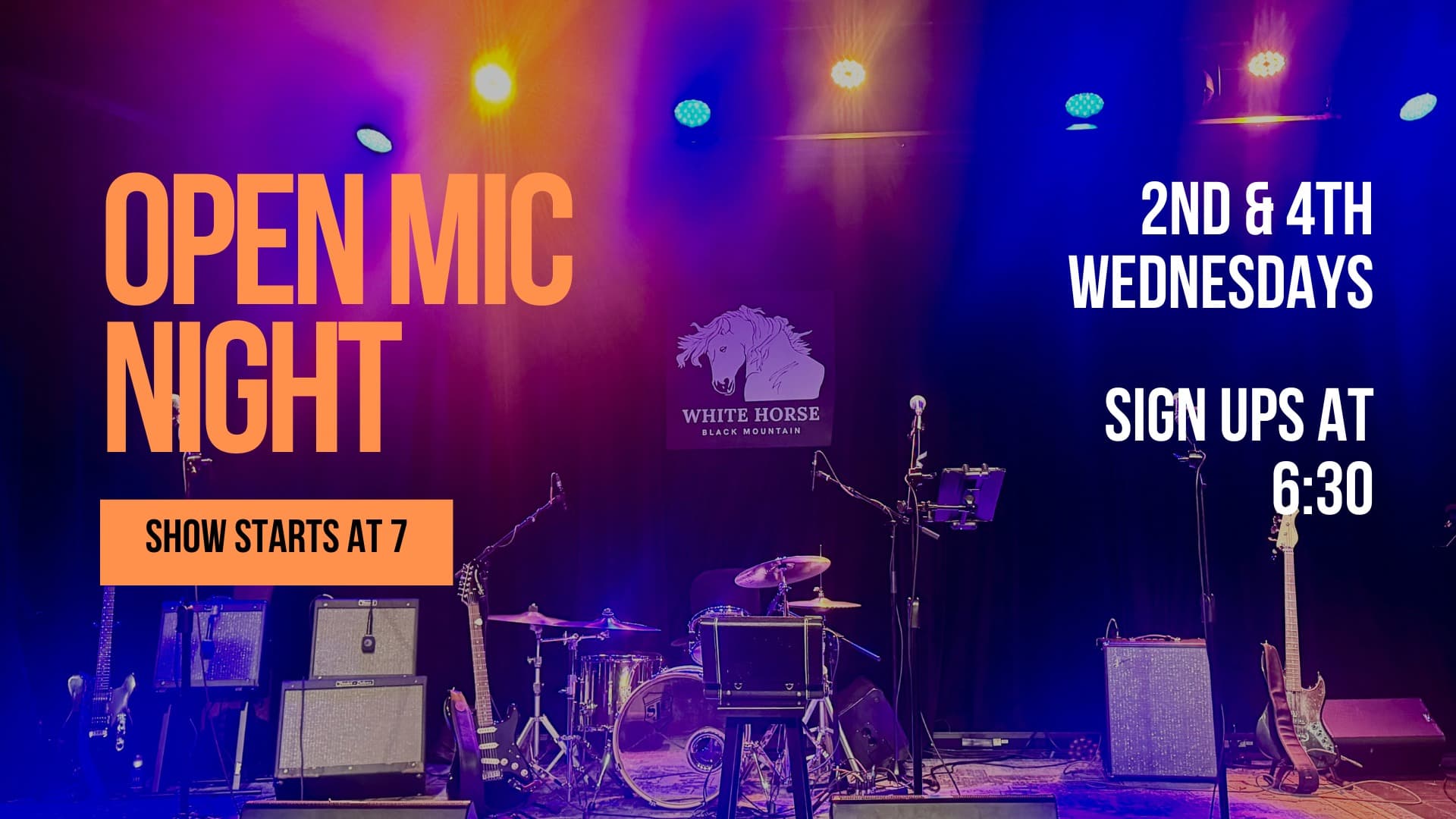 Open Mic - Best of WNC Award Winner