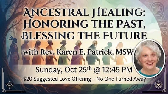 🌿 ancestral healing: honoring the past, blessing the future