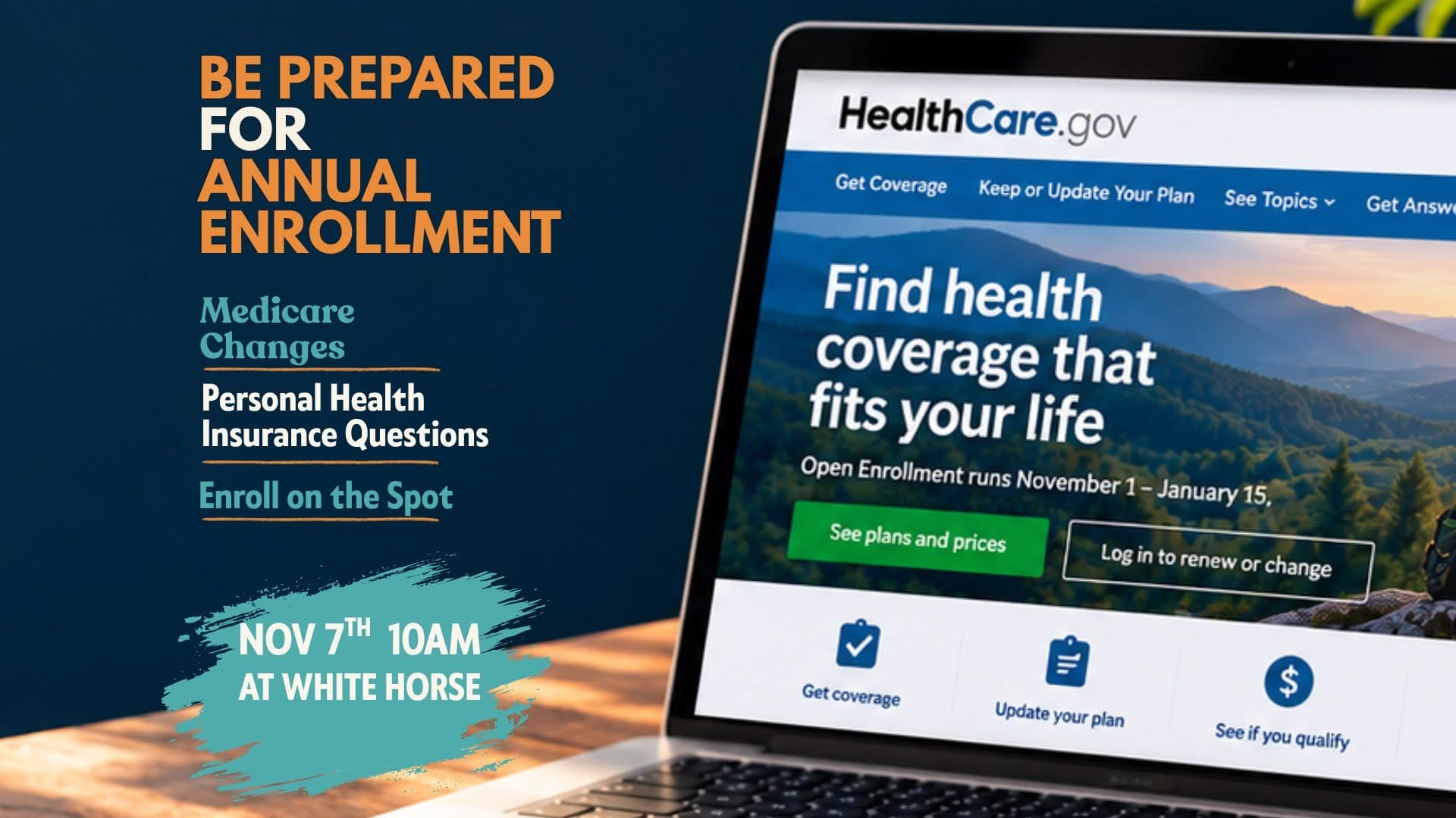 Free Health Insurance Drop In Clinic presented by Hummingbird Insurance
