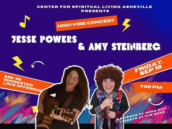 🎶 Fri Spirit Express: Amy Steinberg & Jesse Powers — Live in Concert 🎶