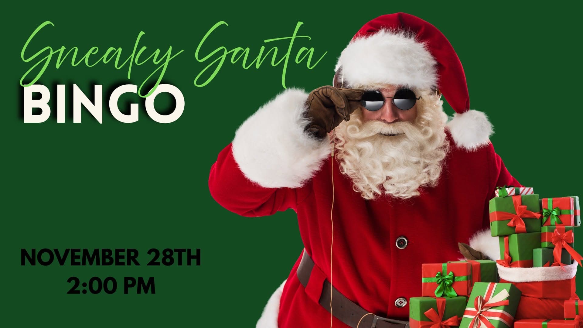 Sneaky Santa Bingo