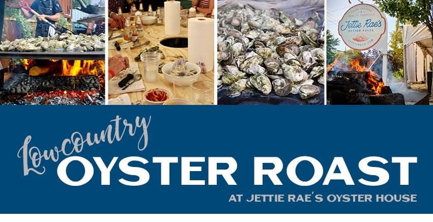 Sunday Social Oyster Roast at Jettie Rae's