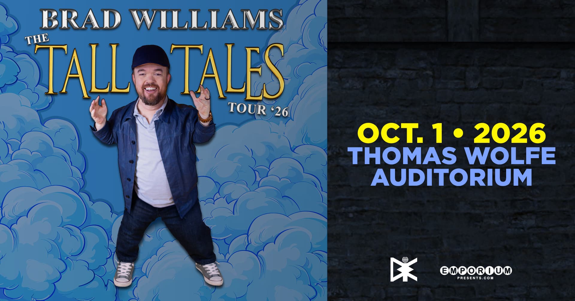 Brad Williams: The Tall Tales Tour
