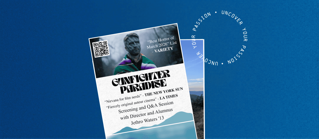 “Gunfighter Paradise” Screening + Q&A with Jethro Waters ’13